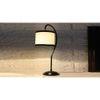Multi cotton Curvy table lamp with Iron Base (SP07)