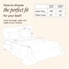Stoa Paris Super King Size 100% Cotton Bedsheet with 2 Pillow Covers  Size Bronze Cocoa