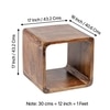 Berlin End Table - Teak Finish