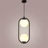 Eliante Serence Black Iron Hanging Light With E27 Holder In Black Colour