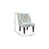 The Cuddly Throne Lounge Chair In White Fabric