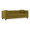 Windsor Premium 3 Seater Fabric Sofa in Olive Green Colour