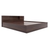 Hoshi Queen Size Bed In Walnut Finish