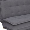 Hudson 3 Seater Sofa Cum Bed In Grey Colour