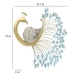 W-NIHAAL Abstract Metal Wall Decor in Multicolor Set of 1