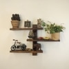 Fiona Wooden Wall Shelf Organiser