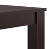 Oliver 6 Seater Dining Table In Mahogany Finish