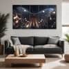 The Castle Decor Butterflies Art Wall Painting Wooden Framed Digital Painting 27x48 Inch