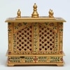 D'Dass Sheesham and Mdf Wooden Home Temple For Pooja Mandir For Home