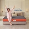 Sleepwell Ortho Pro Mattress Medium Firm Neem Fresche Cool Yarn Fabric Double 78x47x5 Inch