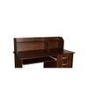 Shamon Study Table in Columbia Walnut Finish