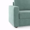 Apollo Sofa Set (Colour : Dusty Turquoise Velvet, Cushion : Hard, Back Type : Regular, Seater : 3+2+1)