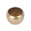 Apple Planter Set Of 3 In Gold Colour
