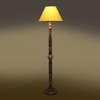 Devansh Wooden Floor Lamp