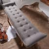 Epsilon Solid Wood Bench in Natural Finish
