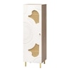 Exotica Shoe Cabinet for 12 Pairs – Modern Shoe Organizer for Bedroom & Entryway