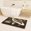 Luxe Home Super Soft Macau Planet Bath Mat(40x60 cm) - Pack of 1