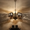 Devansh Metal Wall Mounted Lamp With Black Cotton Shade