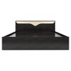 Caily Queen Size Bed In Wenge Finish
