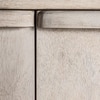 Pipevine Solid wood Mango Sideboard with 3 Door in White Wash Finish