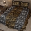 Stoa Paris Super King Size Enriched Cotton Bedsheet with 2 Pillow Covers  Size Eternal Chase