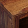 Sheesham Wood Tv Unit With Drawer In Scratch Resistant Provincial Teak Finish For TVs Up To 32 Inches