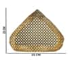 Triangle inspired Antique Moroccan Lantern in Gold Colour