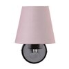 Devansh Metal Electric Wall Light in Grey Colour with Grey Shade Count of 1 Light
