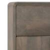 Cabo Solid Wood 2 Door Bar Cabinet In Danish Walnut Finish