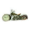 Metal Handpainted  Decorative 10'' Jawa Bike Wall Clock In Metal Color By Craft Tree
