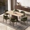 Nola 6 Seater Dining Table With 6 Dune Dining Chair