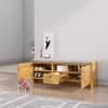 Hexa Red Engineered Wood Shoe Rack in Giant Wood Colour