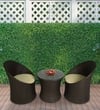 Sydney Wicker Table And Chair Set In Brown Dual Tone Finish