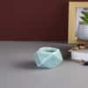 Green Nordic style Geometric designed Candle Holder in Green Colour