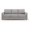 Apollo Sofa Set (Colour : Vapour Grey, Cushion : Hard, Back Type : Regular, Seater : 3+1+1)