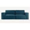Skult 3 Pull Out Sofa Cum Bed In T Blue Colour