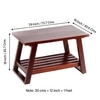 Alison Sheesham Wood Coffee Table In Walnut Finish