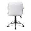 Lavish Medium Back Office Desk Chair (White)