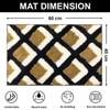 Luxe Home Super Soft Macau Square Bath Mat(40x60 cm) - Pack of 1