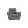 Adelaide Premium 1 Seater Fabric Sofa in Mist Brown Colour