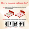 Kurlon Ortho Comfort Orthopedic Mattress Medium Firm Double Size 72x47x5 Inch