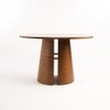 Stella Hughes Veneer 4 Seater Dining Table in White Oak Finish