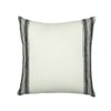 Classic Stripe Set Of 2 Cushion Cover With Black Colour