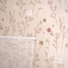 Nate Cream Floral 400 TC Cotton Flat Queen Size Bedsheet with 2 Pillow Covers – Threads