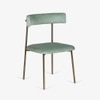 Arco Stainless Steel Outdoor Dining Chair in Gold Finish