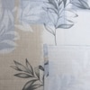 White And Blue Floral Cotton 400 Tc  Flat  Single Bed Size Bedsheet With 2 Pillow Covers