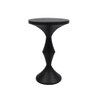Metalsmith Metal Side Table in Black Finish