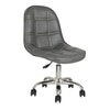 Beautiful Leatherette Dining Chair in Grey Colour