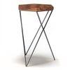 Dyson Solid Wood Side Table in Teak Finish