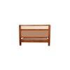 Halston Solid Wood Non Storage Bed In Provincial Teak Finish